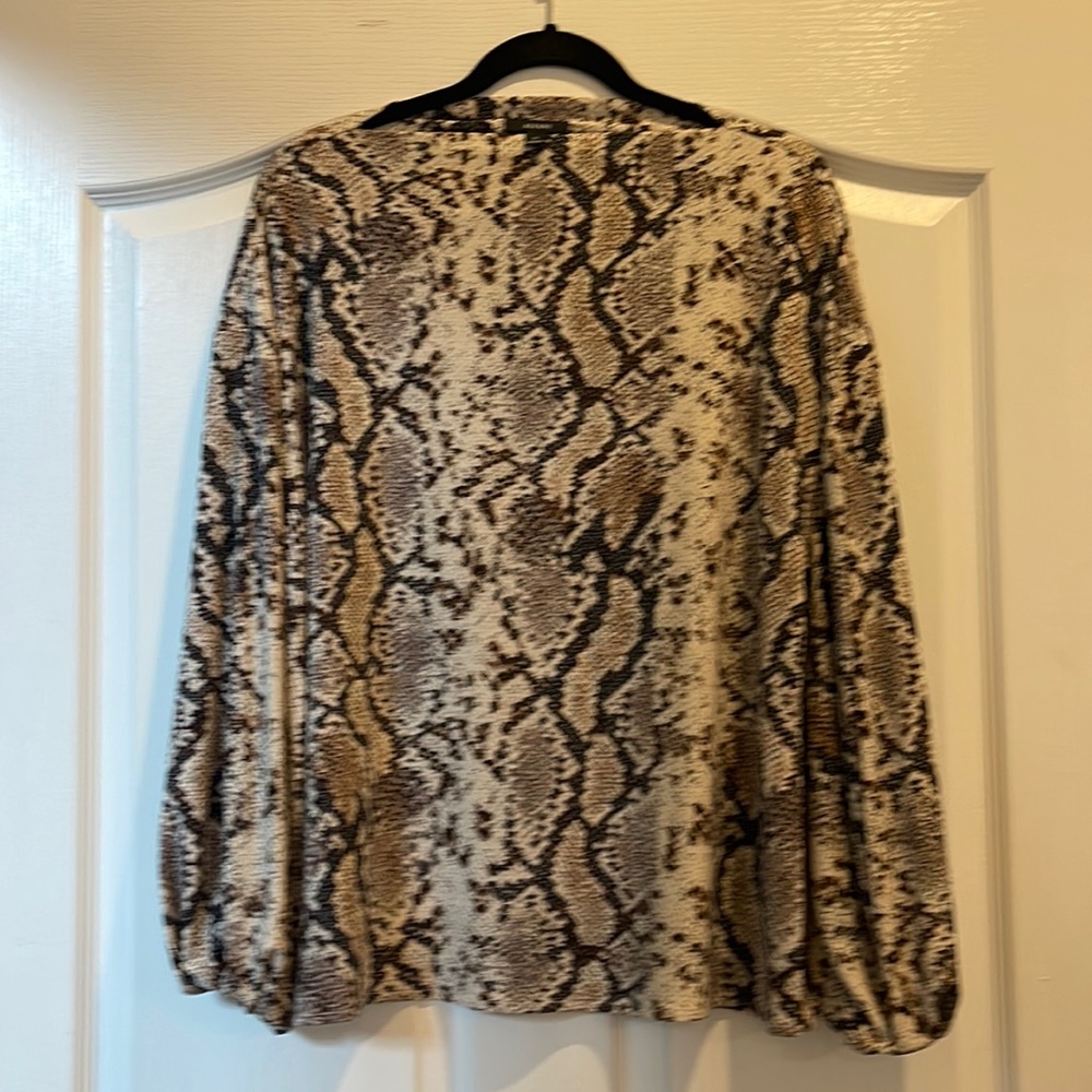 ❤️‍🔥 NWT Alfani Elements, snakeskin print, size XL ❤️‍🔥